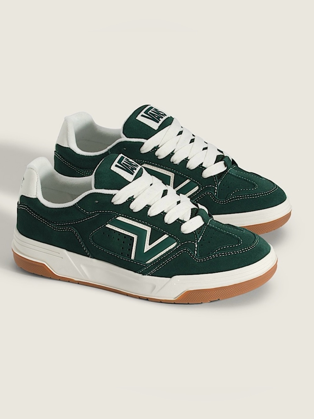 Vans Upland Contrast Stitch Emerald Shoes 10.0 Women